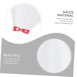 FRCOLOR 2pcs Veil Bow Flower Girls Headcovering Bachelorette Party Veil Christmas Hairpins White Veil Flower Girl Hair Accessory Flower Girl Gifts Girls Veil Hair Comb Christmas Mesh Bride -Xmas Mart Sales 61to99qveVL. SL1500