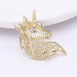 Rhinestone Unicorn Brooch For Women Girls Unisex Fashion Dainty Crystal CZ Golden Cute Animal Horse Brooch Lapel Pin Dress Suit Accessories Christmas Birthday Mother's Day Jewelry Gift 11 Rhinestone Unicorn Brooch For Women Girls Unisex Fashion Dainty Crystal CZ Golden Cute Animal Horse Brooch Lapel Pin Dress Suit Accessories Christmas Birthday Mother's Day Jewelry Gift -Xmas Mart Sales 61uC KXM1wL. AC UL1000