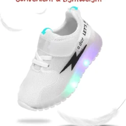 PATPAT Toddler Shoes Kid Shoes With LED Light Up Shoes Shiny Toddler Sneakers Girl Shoes Light Up Shoes For Girls Boys For Christmas Birthday Children Show Gift -Xmas Mart Sales 61vBEXEgcWL. AC UL1500