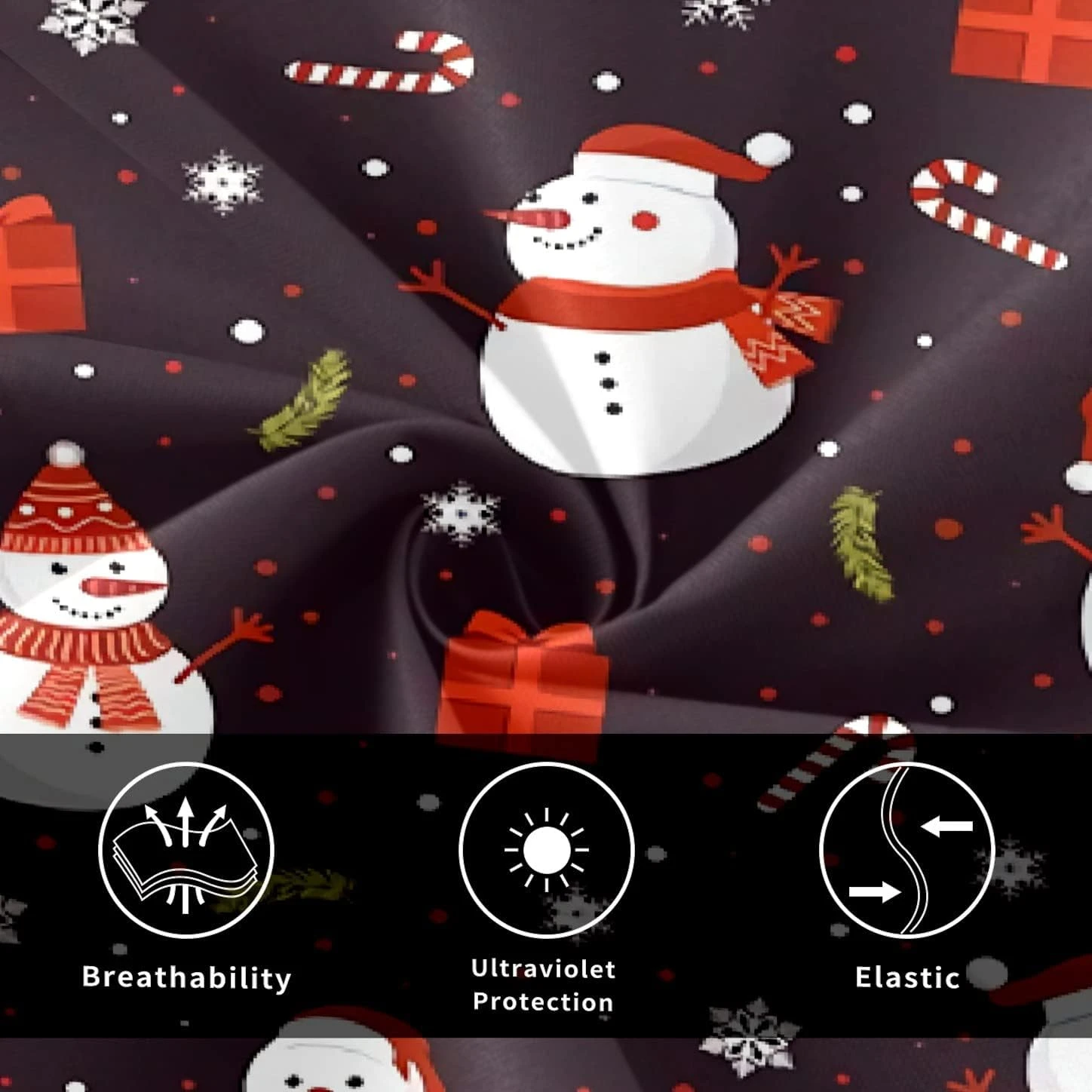 Girls Swimsuit Christmas Snowman Two Pieces Bikini Set 9 Girls Swimsuit Christmas Snowman Two Pieces Bikini Set - Image 7