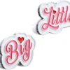 2 Pcs Sorority Big Little Gifts Big Little Sorority Brooch Pin Gifts Thank You Appreciation Gifts For Big Alpha Phi Off To College Gifts For Little Her Phi Mu Alpha Xi Delta Gifts Birthday Christmas