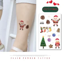 Christmas Temporary Tattoo For Kids Winter Stickers Decals For Body Face Arm Decorations Fake Tattoos Kit 12 Sheets Xmas Holiday Party Favor Supplies Snowflake Santa Claus Wreath Deer Design 11 Christmas Temporary Tattoo For Kids Winter Stickers Decals For Body Face Arm Decorations Fake Tattoos Kit 12 Sheets Xmas Holiday Party Favor Supplies Snowflake Santa Claus Wreath Deer Design -Xmas Mart Sales 61xcfIahENL. SL1000