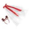 Toddmomy 1 Set Veil Bow Antler Headband Bride Veils For Wedding Nativity Costumes For Xmas Headwear Reindeer Costume Headdress Christmas Headdress Girls Veil Headband Mesh -Xmas Mart Sales 61y5AClXIrL. SL1500