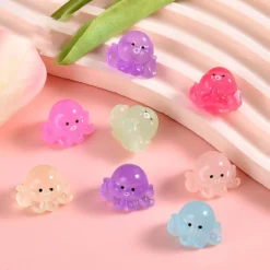 Hiawbon 35 Pcs Mini Resin Octopus Figurines Miniature Octopus Figures Micro Fairy Garden Landscape Aquarium Potted Plants Decoration DIY Charms For Christmas Birthday Party Gifts -Xmas Mart Sales 61yCrn8eYRL. AC SL1500
