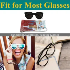 Glasses Pouch Eyeglasses Case - Christmas Night Santa Snowman Moon Squeeze Top Sunglasses Pouch Portable Eyewear Sleeve For Men Women 12 Glasses Pouch Eyeglasses Case - Christmas Night Santa Snowman Moon Squeeze Top Sunglasses Pouch Portable Eyewear Sleeve For Men Women -Xmas Mart Sales 710OpMBWcL. AC UL1200