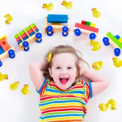 100 Pieces Mini Resin Duck Charms Miniature Duck Figures Tiny Duck Ornament Micro Fairy Garden Landscape Aquarium Dollhouse Decor For Christmas Accessories (Yellow) -Xmas Mart Sales 7131 p2FaZS. AC SL1500