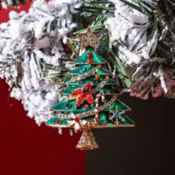 XGALBLA Christmas Brooch Pins, Rhinestone Crystal Enamel Christmas Jewelry Gift For Women Girls -Xmas Mart Sales 715vudsyiSL. AC UL1000