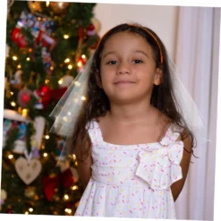 Toyvian Veil Bow Christmas Girls Headpiece Gothic Bowknot Girls Communion Veils Bandana Headband Bridal Veils For Wedding Bride Headpieces For Wedding Christmas Veil Bow Headdress Bow Tie -Xmas Mart Sales 71653JwXhkL. AC UL1500