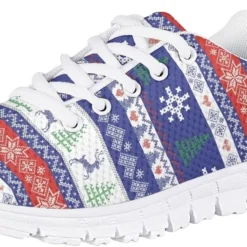 Parprinty Christmas Shoes For Girls Boys Lightweight Casual Cute Athletic Sneakers Kids Running Shoes Holiday Outfit