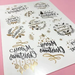 Everjoy Metallic Christmas Decorations Temporary Tattoos - 100+ Glitter Tattoo Designs, Merry Christmas Party Favors, Santa Claus, Snowflake, Mistletoe, Christmas Eve Gifts For Kids And Adults 16 Everjoy Metallic Christmas Decorations Temporary Tattoos - 100+ Glitter Tattoo Designs, Merry Christmas Party Favors, Santa Claus, Snowflake, Mistletoe, Christmas Eve Gifts For Kids And Adults -Xmas Mart Sales 717XDXp2lDL. SL1500