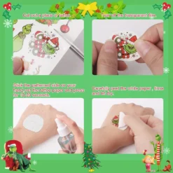 172PCS Grinchs Christmas Temporary Tattoos For Kids Stocking Stuffers,Grinchs Christmas Fake Tattoos Stickers For Boys And Girls,Christmas Gifts Party Supplies Favors Holiday Decors,12 Sheets -Xmas Mart Sales 717hsYaJiaL. SL1500