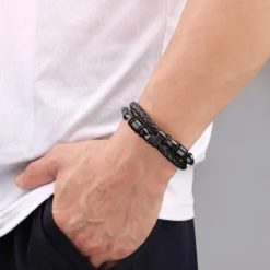 Memgift Gifts For Men Double-Row Braided Leather Bracelets For Man Cool Gifts For Dad Son Boyfriend Husband Birthday Gifts For Anniversary Leather Bracelet Christmas Anniversary 7.5 8.5 9 Inches 13 Memgift Gifts For Men Double-Row Braided Leather Bracelets For Man Cool Gifts For Dad Son Boyfriend Husband Birthday Gifts For Anniversary Leather Bracelet Christmas Anniversary 7.5 8.5 9 Inches -Xmas Mart Sales 71AOMTtj83L. AC UL1500