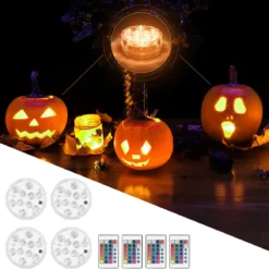 Hitopin Submersible LED Lights, 4PCS Waterproof Underwater Remote Controlled Battery Operated Wireless, Multicolor Submersible Led Lights For Christmas, Pond, Party, Wedding, Vase Base Decorations 18 Hitopin Submersible LED Lights, 4PCS Waterproof Underwater Remote Controlled Battery Operated Wireless, Multicolor Submersible Led Lights For Christmas, Pond, Party, Wedding, Vase Base Decorations -Xmas Mart Sales 71Ab0OGUYLL. AC SL1200