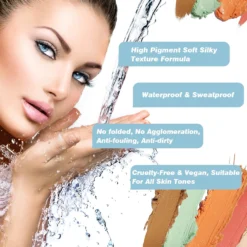 DE'LANCI Concealer Palette, 18 Color Cream Contour Makeup Palette For Foundation, Full Coverage True Complexion Contour Palette Professional Natural With Waterproof & Malleability Performance Christmas Makeup -Xmas Mart Sales 71BbLULiLDL. SL1500