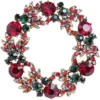 Gyn&Joy Christmas Floral Wreath Gift Brooch Pin -Xmas Mart Sales 71EIp4nZuyL. AC UL1200