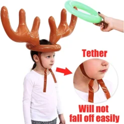 3 Pack Inflatable Reindeer Antler Hat Ring Toss Game Christmas Party Games For Kids Adults Families Carnival Games Xmas Holiday Party Supplies -Xmas Mart Sales 71GNYVkczwL. AC SL1500