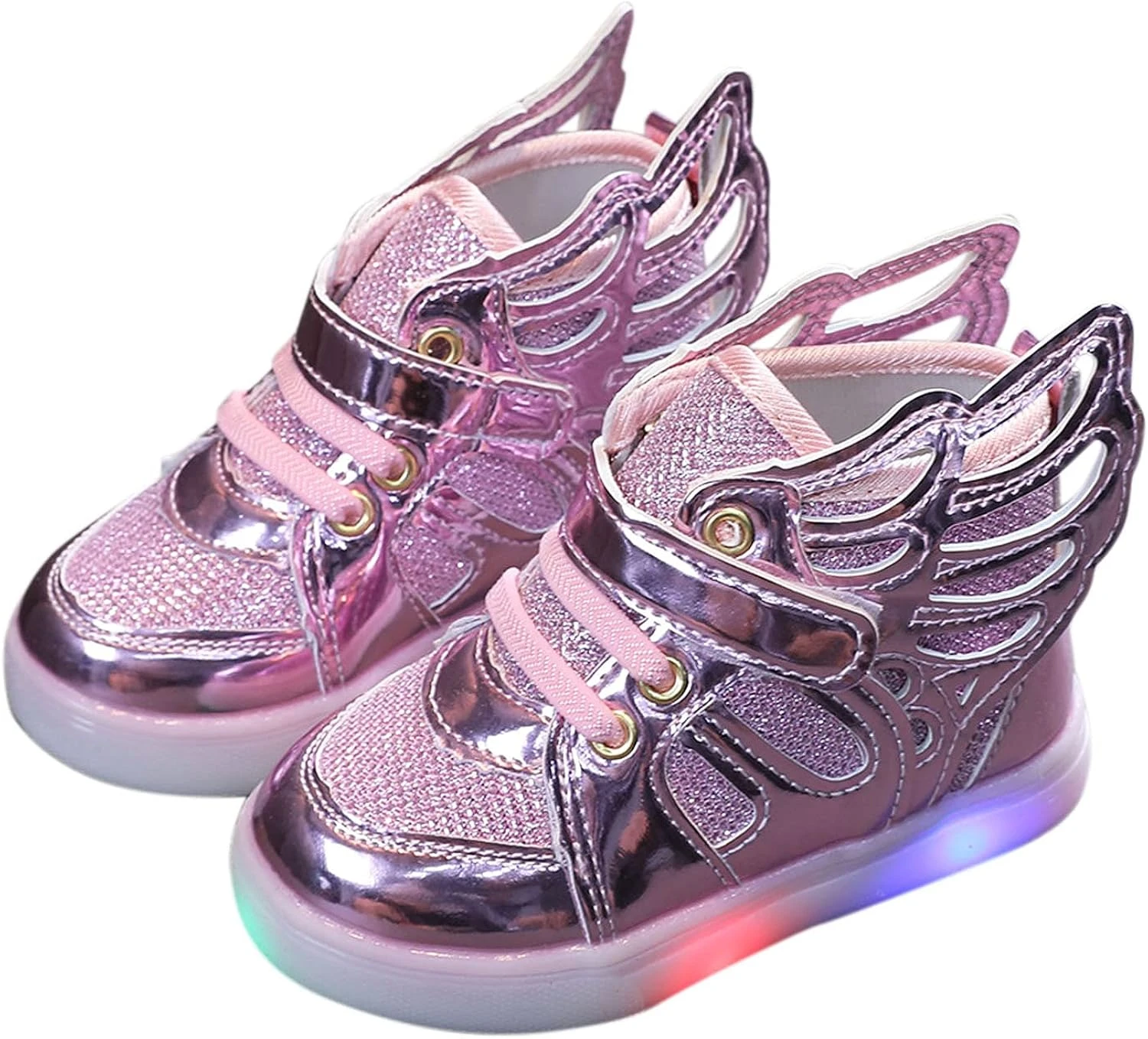 EMRELOD Toddler Girls Led Shoes Kids Light Up Sneakers Boys Girls Flashing Sneakers Breathable Casual Sport Walking Shoes For Kids Christmas Birthday Gifts Fashion Running Sneakers 7 EMRELOD Toddler Girls Led Shoes Kids Light Up Sneakers Boys Girls Flashing Sneakers Breathable Casual Sport Walking Shoes For Kids Christmas Birthday Gifts Fashion Running Sneakers - Image 5
