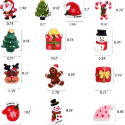 Christmas Brooch Pin Set For Women Christmas Tree Snowman Santa Christmas Cap Brooch Pins For Girls Decorations -Xmas Mart Sales 71GwvUSjMML. AC UL1500