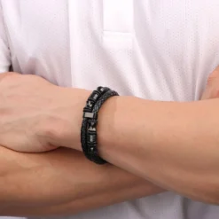 Memgift Gifts For Men Double-Row Braided Leather Bracelets For Man Cool Gifts For Dad Son Boyfriend Husband Birthday Gifts For Anniversary Leather Bracelet Christmas Anniversary 7.5 8.5 9 Inches 11 Memgift Gifts For Men Double-Row Braided Leather Bracelets For Man Cool Gifts For Dad Son Boyfriend Husband Birthday Gifts For Anniversary Leather Bracelet Christmas Anniversary 7.5 8.5 9 Inches -Xmas Mart Sales 71H6ib8KIQL. AC UL1500