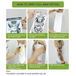 Halloween Full Arm Glow Temporary Tattoos, Nightmare Before Christmas Pumpkin Lantern Tumbler Luminous Tattoo Stickers For Men Women Makeup, 4-Sheet -Xmas Mart Sales 71HGfe8BxxL. SL1500