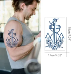 Aresvns Semi Permanent Tattoos For Women Teen Girls,Waterproof And Long-Lasting 2 Weeks Tattoos, Realistic Fake Tattoos Stickers Christmas Gift -Xmas Mart Sales 71HLgGD8TQL. SL1500