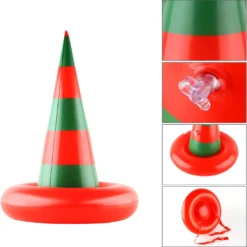 Kobit Christmas Ring Toss Game Set Inflatable Christmas Tree Headband Inflatable Xmas Witch Hat With Pump Target Game Toys For Kids Family Christmas Party Game -Xmas Mart Sales 71HdOiVhqL. AC SL1500