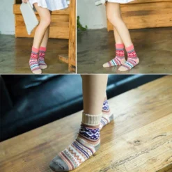 Loritta 5 Pairs Womens Wool Socks Thick Warm Soft Winter Knit Cozy Crew Socks Christmas Gifts -Xmas Mart Sales 71ISa43C3zL. AC UL1001