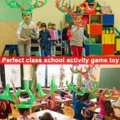 2 Set Christmas Inflatable Reindeer Antler Ring Toss Game Xmas Antler Heandband Toys Christmas Party Game Supplies For School Family Team Game Indoor Outdoor 12 2 Set Christmas Inflatable Reindeer Antler Ring Toss Game Xmas Antler Heandband Toys Christmas Party Game Supplies For School Family Team Game Indoor Outdoor -Xmas Mart Sales 71IYO1FDfqL. AC SL1500