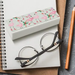 Christmas Santa Flamingo Unisex Glasses Case Portable Fashion Protective Box Eye Glasses Holder Container 13 Christmas Santa Flamingo Unisex Glasses Case Portable Fashion Protective Box Eye Glasses Holder Container -Xmas Mart Sales 71IrPR5i9cL. AC SL1500