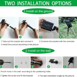 Green Christmas Solar String Lights Outdoor 2 Pack Upgraded Solar Panel,Each 75.5ft 200LED Fairy Lights With 8 Modes IP65 Waterproof Fairy Lights For Tree Garden Patio Wedding Party Yard Decor -Xmas Mart Sales 71JGUR2bArL. AC SL1500