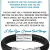 Coolvy Husband Gifts From Wife, To My Man I Love You Forever And Always Bracelet, Mens Braided Leather Bracelets, Boyfriend Anniversary Birthday Christmas Fathers Gifts For Men -Xmas Mart Sales 71JQnR7bkAL. AC UL1500