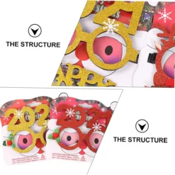Jojofuny 5pcs Christmas 2021 Cartoon Glasses Photo Gift Makeup Glasses Socks Gift 2021 New Year Eyeglasses New Years Glasses Xmas Bag Filler Gift Kids Glasses Frames Kids Cartoon Glasses 15 Jojofuny 5pcs Christmas 2021 Cartoon Glasses Photo Gift Makeup Glasses Socks Gift 2021 New Year Eyeglasses New Years Glasses Xmas Bag Filler Gift Kids Glasses Frames Kids Cartoon Glasses -Xmas Mart Sales 71JdPVsGz7L. AC UL1222