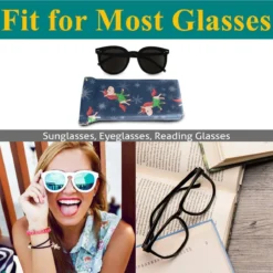 Eyeglasses Case Glasses Pouch - Christmas Unicorn Snowflakes Squeeze Top Sunglasses Pouch Portable Eyewear Sleeve For Women Men -Xmas Mart Sales 71Jh2WZwFEL. AC UL1200