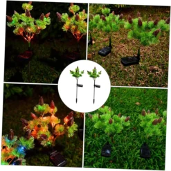 DOITOOL 2pcs Christmas Lights Solar Landscape Lights Holiday Lawn Lights Christmas Lawn Stake Lamp Outdoor Decoration Light For Outside Patio Christmas Lights Outdoor LED Lamp Solar Lamp -Xmas Mart Sales 71JlMaizuVL. AC SL1242