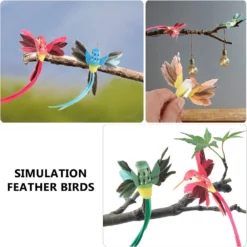 GANAZONO Fake Hummingbird 12PCS Artificial Hummingbird Fake Decorative Bird Figurine Statue For DIY Crafts Garden Yard Holiday Christmas Ceiling Ornament Decoration Simulated Birds 16 GANAZONO Fake Hummingbird 12PCS Artificial Hummingbird Fake Decorative Bird Figurine Statue For DIY Crafts Garden Yard Holiday Christmas Ceiling Ornament Decoration Simulated Birds -Xmas Mart Sales 71KrpWJIomL. AC SL1500