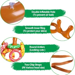 MGparty Christmas Inflatable Reindeer Antler Toss Game For Xmas Kids Teens Party Favors Supplies Outdoor Indoor Ring Toss Game 13 MGparty Christmas Inflatable Reindeer Antler Toss Game For Xmas Kids Teens Party Favors Supplies Outdoor Indoor Ring Toss Game -Xmas Mart Sales 71Ks0AZuACL. AC SL1500