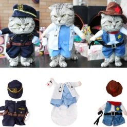 Itemap Pet Dog Cat Funny Christmas Costume Clothes,Xmas Clothing Cosplay Apparel Outfit (Doctor, S) -Xmas Mart Sales 71Kyczvu4VL. AC SL1001