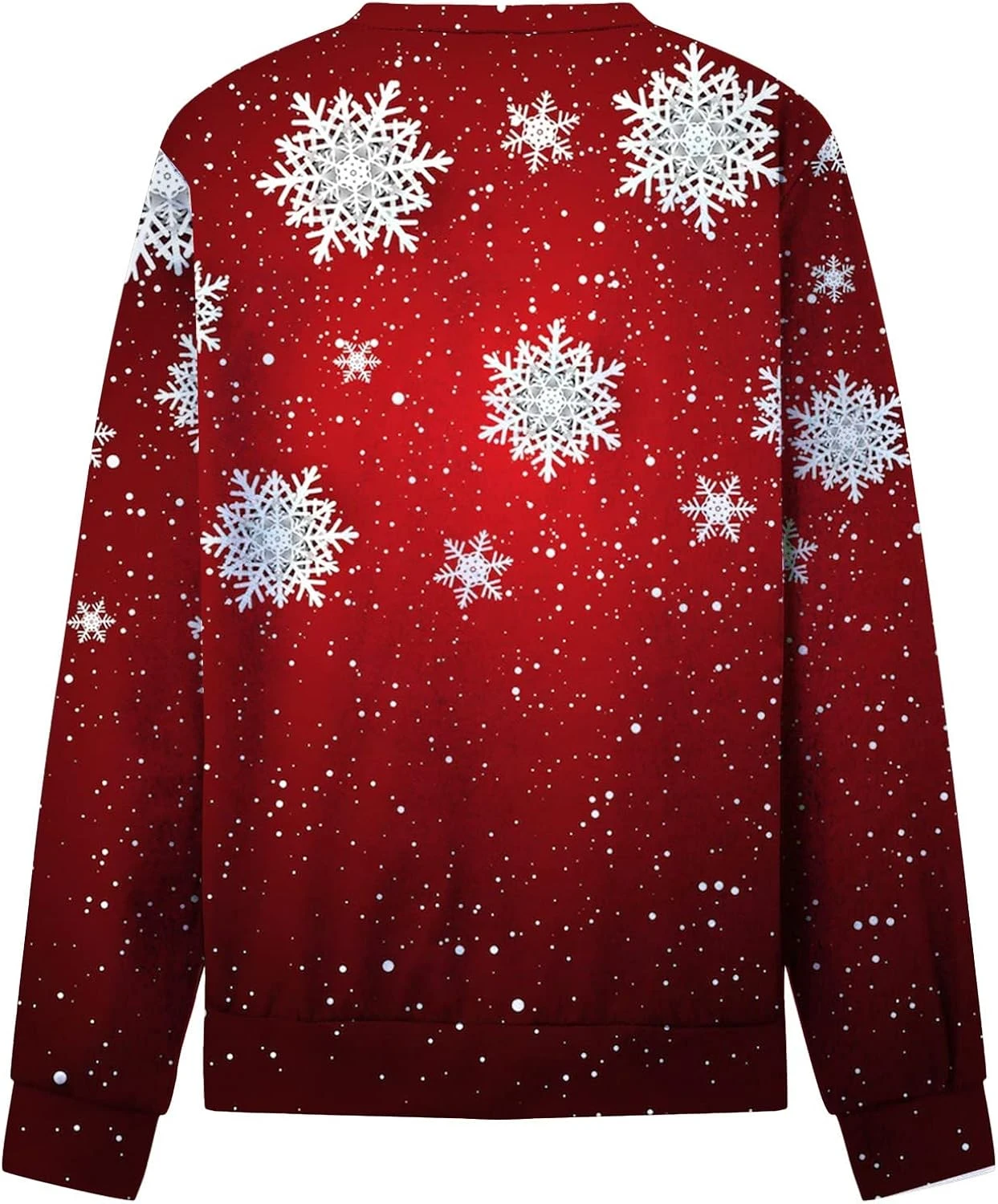 2023 Womens Christmas Graphic Sweatshirts Fall Pullover Tops Light Weight Pullover Tops Relaxed Fit Mid Sweaters 6 2023 Womens Christmas Graphic Sweatshirts Fall Pullover Tops Light Weight Pullover Tops Relaxed Fit Mid Sweaters - Image 4