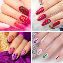 Noctilucent Self-Adhesive Rhinestone Stickers 15 Colors 900 Pcs Luminous Face Gems DIY Face Stickers Body Jewels In 3 Size For Nail, Crafts, Body, Festival, Christmas, Carnival,Makeup (Normal) -Xmas Mart Sales 71OVFtNYSS. AC SL1500