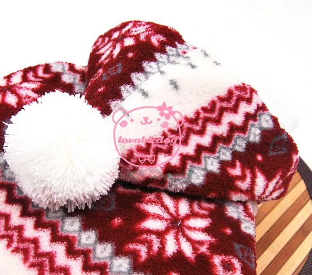 ZUNEA Velvet Small Dog Cat Coat Jacket Hooded Warm,Puppy Christmas Sweater Xmas Costume Pet Winter Jumper Soft Chihuahua Clothes Apparel Red L 8 ZUNEA Velvet Small Dog Cat Coat Jacket Hooded Warm,Puppy Christmas Sweater Xmas Costume Pet Winter Jumper Soft Chihuahua Clothes Apparel Red L - Image 6