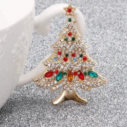 SCASTOE Vintage Colored Christmas Tree Rhinestone Brooch Pin Wedding Party Jewelry 8 SCASTOE Vintage Colored Christmas Tree Rhinestone Brooch Pin Wedding Party Jewelry -Xmas Mart Sales 71PRncQxUL. AC UL1001