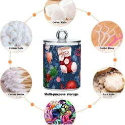 Kigai Clear Bathroom Container, Christmas Stocking Cotton Swab Ball Cans, Clear Plastic Acrylic Jar For Cotton Swabs, Cotton Balls, Dental Floss, Bath Salts, 4 Pack Of 13.6 OZ 12 Kigai Clear Bathroom Container, Christmas Stocking Cotton Swab Ball Cans, Clear Plastic Acrylic Jar For Cotton Swabs, Cotton Balls, Dental Floss, Bath Salts, 4 Pack Of 13.6 OZ -Xmas Mart Sales 71Pbb4bwQnL. AC SL1500