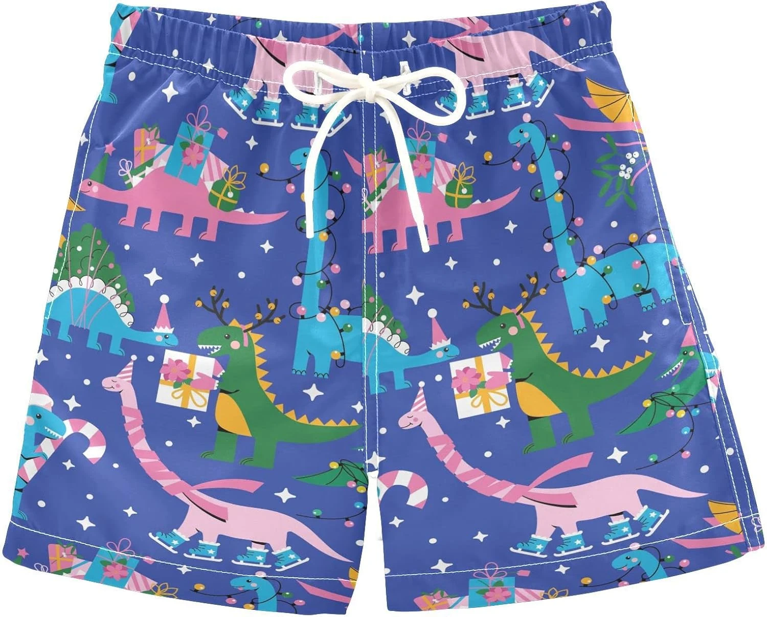 Christmas Funny Dinosaurs Boys Swim Trunks Cartoon Xmas Tree Toddler Beach Board Shorts Baby Summer Bathing Suit 2T 3 Christmas Funny Dinosaurs Boys Swim Trunks Cartoon Xmas Tree Toddler Beach Board Shorts Baby Summer Bathing Suit 2T