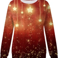 Miekld 2023 Womens Christmas Graphic Sweatshirts Holiday Shirts Fall Fashion Hoodies Loose Sweatshirt Relaxed Fit Hoodies -Xmas Mart Sales 71Q0WGJ39ZL. AC UL1500