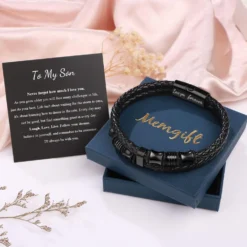 Memgift Gifts For Men Double-Row Braided Leather Bracelets For Man Cool Gifts For Dad Son Boyfriend Husband Birthday Gifts For Anniversary Leather Bracelet Christmas Anniversary 7.5 8.5 9 Inches 15 Memgift Gifts For Men Double-Row Braided Leather Bracelets For Man Cool Gifts For Dad Son Boyfriend Husband Birthday Gifts For Anniversary Leather Bracelet Christmas Anniversary 7.5 8.5 9 Inches -Xmas Mart Sales 71R39oODJuL. AC UL1500