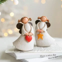 Angel Christmas Ornament Cute Memorial Statue Cherubs Angels Resin Garden Statue Figurine Indoor Outdoor Home Garden Decoration Wing Angel Statue Sculpture Memorial Statue Arched Crystal Curtain -Xmas Mart Sales 71S3Fd1xjQL. AC SL1500