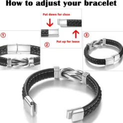 Tarsus Bracelet For Son/Grandson/Nephew, Gifts For Teen Boys Inspirational Leather Knot Bracelet, Graduation Confirmation Birthday Back To School Christmas Gifts 11 Tarsus Bracelet For Son/Grandson/Nephew, Gifts For Teen Boys Inspirational Leather Knot Bracelet, Graduation Confirmation Birthday Back To School Christmas Gifts -Xmas Mart Sales 71SS0Oq5SIL. AC UL1500