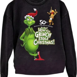 CLARIDGE Women Casual Christmas Sweatshirt Long Sleeve Round Neck Fall Lightweight Sweaters Loose Xmas Printed Pullover Tops -Xmas Mart Sales 71T01OlhSUL. AC UL1500 1