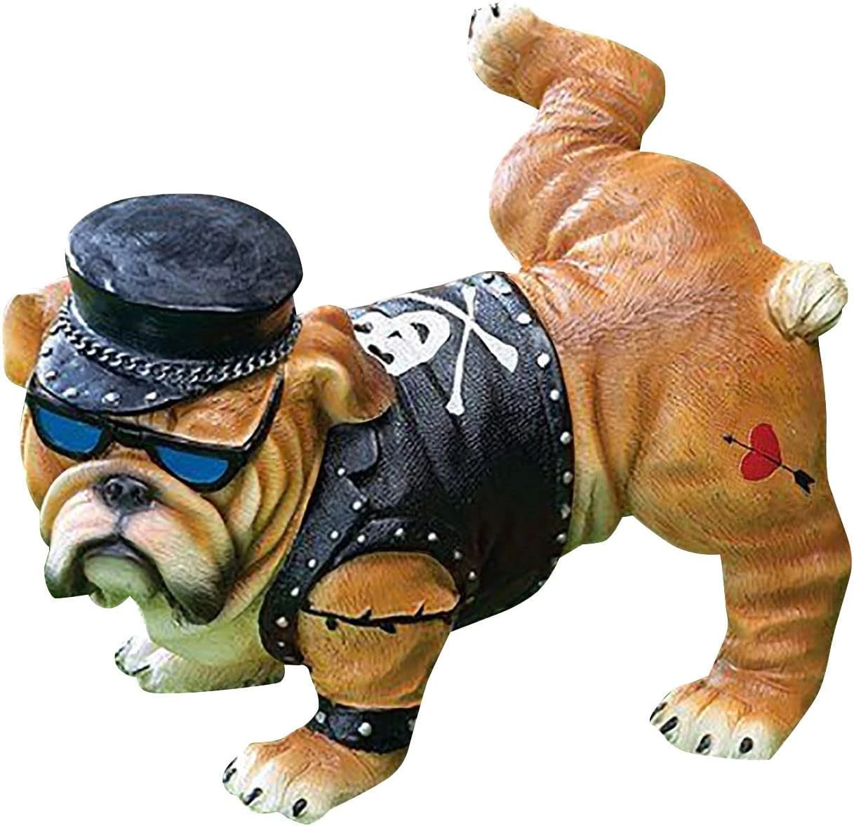 GENERIC Creative Peeing Dog Resin Statue Decoration, Funny Dog Statue Home Decor For Garden Yard, Garden Decor Ornaments, Outdoor Resin Sculpture, Housewarming Gifts Christmas (As Shows, 20.5 * 13.5 * 14.cm) 3 GENERIC Creative Peeing Dog Resin Statue Decoration, Funny Dog Statue Home Decor For Garden Yard, Garden Decor Ornaments, Outdoor Resin Sculpture, Housewarming Gifts Christmas (As Shows, 20.5 * 13.5 * 14.cm)