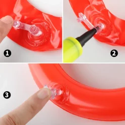 Kobit Christmas Ring Toss Game Set Inflatable Christmas Tree Headband Inflatable Xmas Witch Hat With Pump Target Game Toys For Kids Family Christmas Party Game -Xmas Mart Sales 71UgCZ0eO4L. AC SL1500